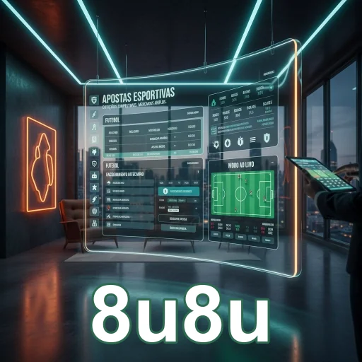 Ilustração de Explore o cassino online 8u8u com slots e recompensas VIP