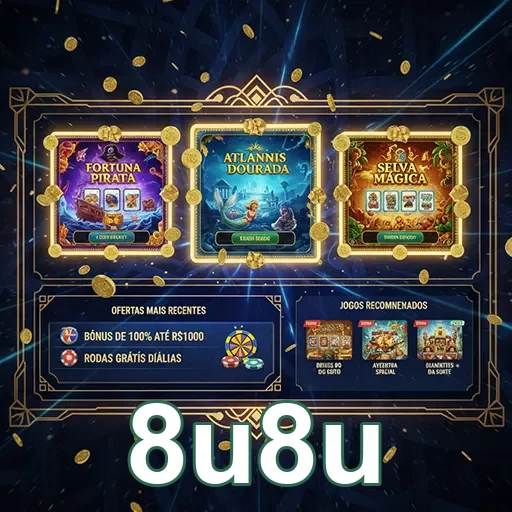 Ilustração de Acesse rapidamente o 8u8u e desfrute de uma ampla variedade de jogos