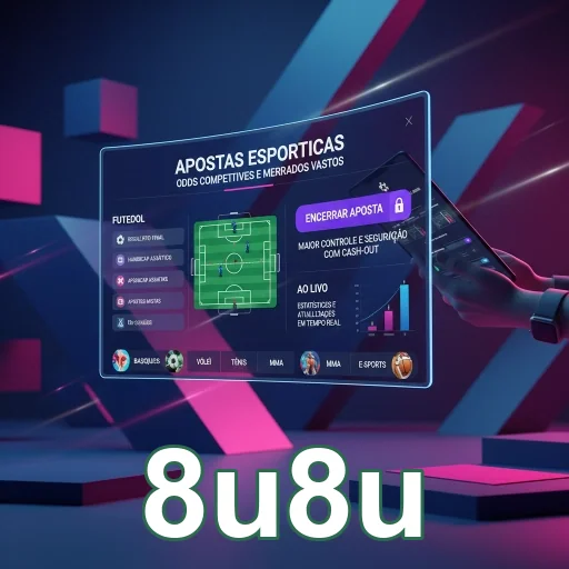 Ilustração de Experimente a segurança da plataforma 8u8u para jogos online